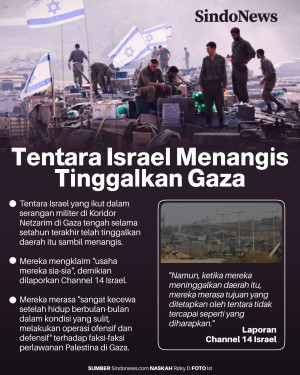 Tentara Israel Menangis...