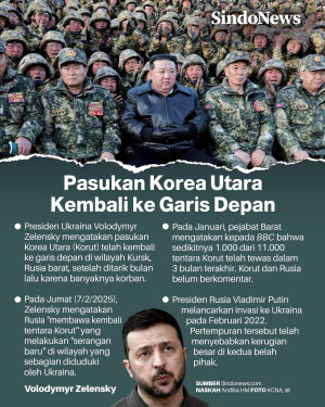 Pasukan Korea Utara...