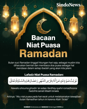 Bacaan Niat untuk Sahur...