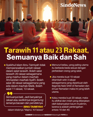 Salat Tarawih 11 atau...