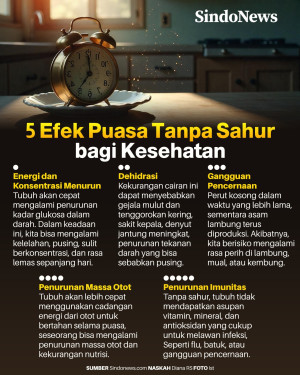 Hati-hati, Ini 5 Efek...