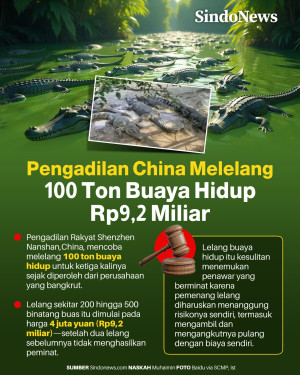 Pengadilan China Melelang...