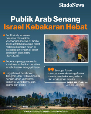 Publik Arab Senang Israel...