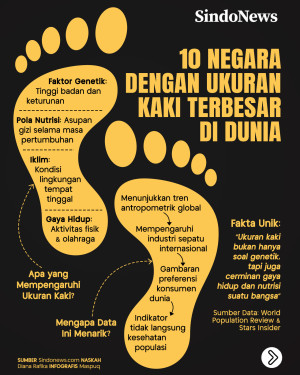 10 Negara dengan Ukuran...