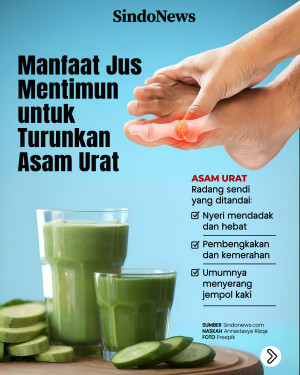 Manfaat Jus Mentimun...