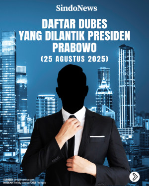 8 Dubes Baru Dilantik...