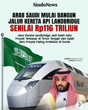 Arab Saudi Bangun Jalur...