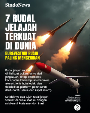 7 Rudal Jelajah Terkuat...