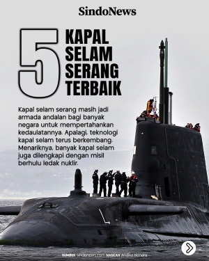 5 Kapal Selam Serang...