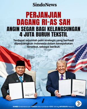 Indonesia-AS Teken Perjanjian...