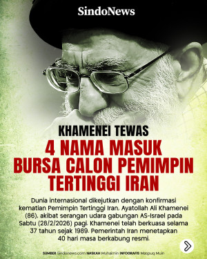 Khamenei Tewas, 4 Nama...