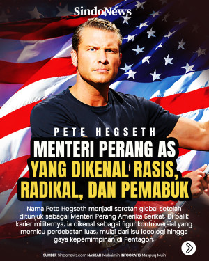 Pete Hegseth, Menteri...