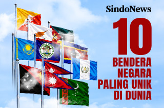 10 Bendera Negara Paling...