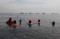 Geliat Warga di Pantai...