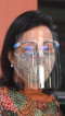 Pakai Face Shield, Menkeu...