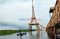Menikmati Menara Eiffel...