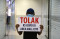 Aksi Pedagang Tolak...