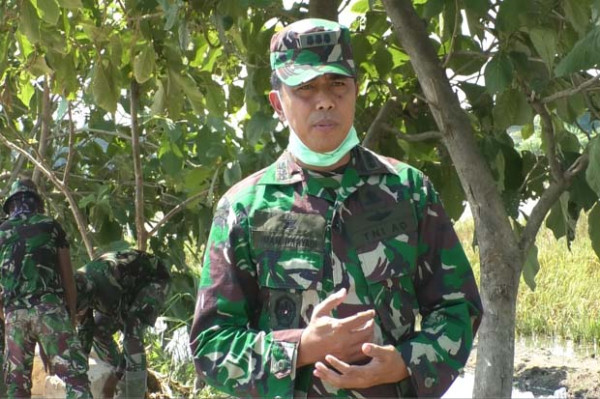 Di Tengah Wabah, Semangat Satgas TMMD 107 Jatim Tak Berubah
