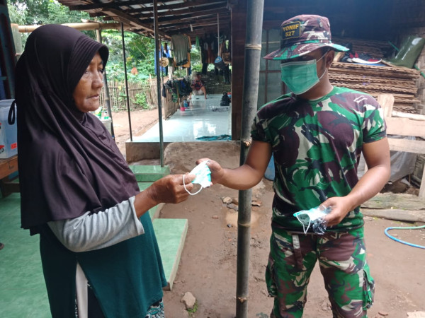 Di Tengah Wabah, Semangat Satgas TMMD 107 Jatim Tak Berubah