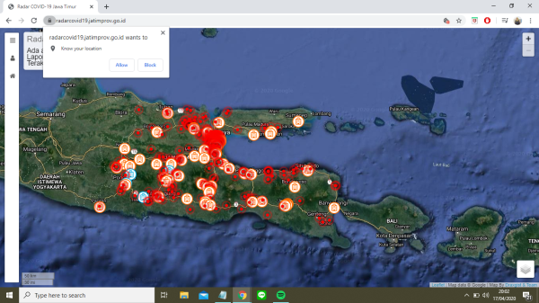 Begini Cara Cek Persebaran COVID-19 Melalui Portal Online