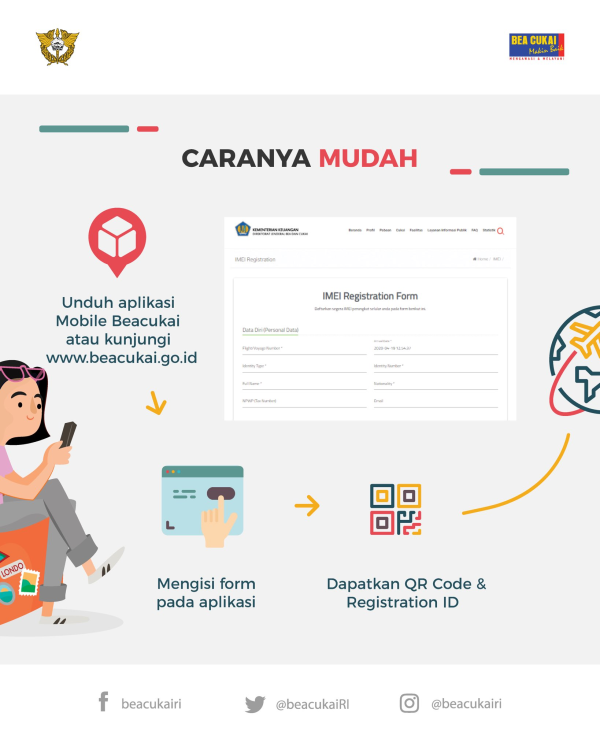 Aturan IMEI Haruskan Ponsel 'Impor' Didaftarkan ke Bea Cukai