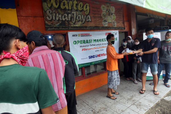 Warteg Gratis ACT-SINDOnews Berkah bagi Para Korban PHK