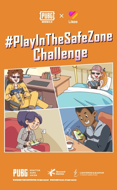 PUBG Mobile dan Likee Kolaborasi Beri Tantangan untuk yang #DiRumahAja