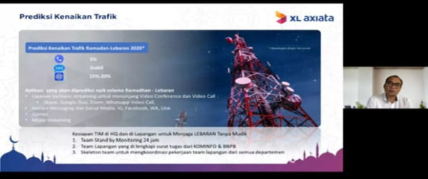 Diprediksi Trafik Naik 20%, XL Axiata Perkuat Jaringan Telekomunikasi
