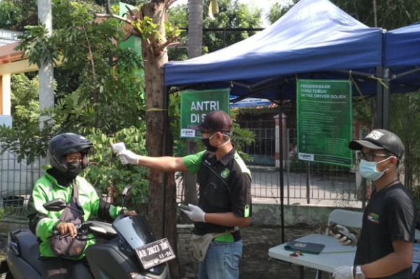 Bangun 130 Posko Check Point, Gojek Terapkan Standar Keamanan Tertinggi
