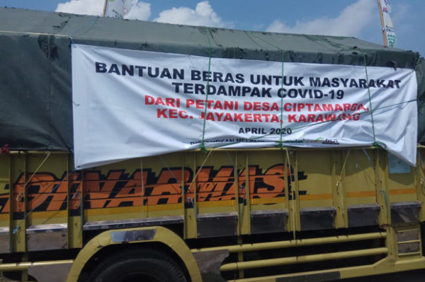 ACT Jamin Stok Pangan Petani Desa di Kabupaten Karawang