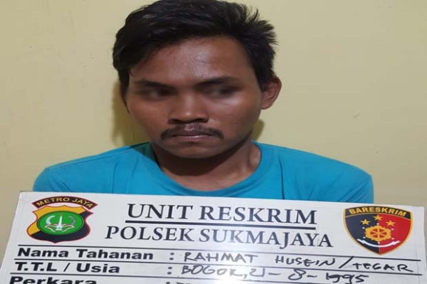 Gorok lalu Lucuti Barang Korban, Pembunuh Wanita di Setu Pengarengan Diciduk