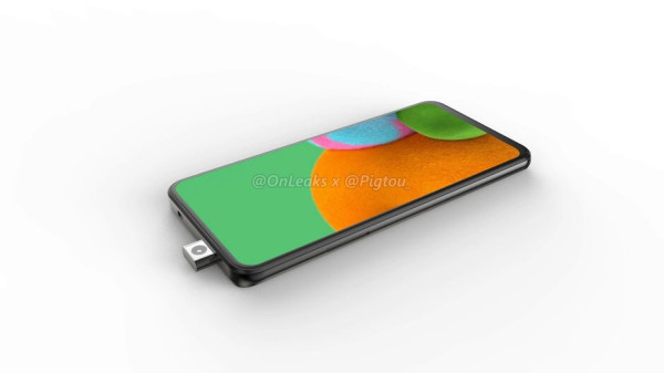 Render Ungkap Samsung Siapkan Ponsel dengan Kamera Pop-up