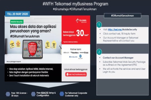 Mobile Security Amankan Work From Home dari Serangan Siber