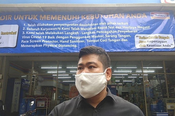 9 Pegawai Negatif Corona, Minimarket di Antapani Tengah Kembali Buka