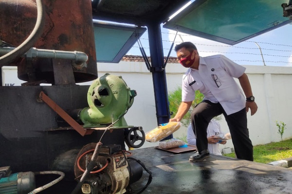 2,9 Kg Ganja Kering Hasil Sitaan Dimusnahkan BNNP Jatim