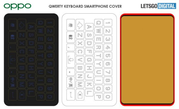 Jadi Follower LG, Oppo Punya Paten Casing Smartphone dengan Keyboard QWERTY