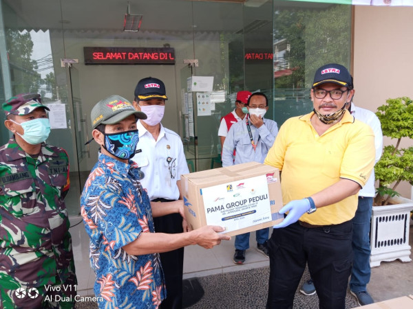 Perangi COVID-19, PAMA Group Berikan Bantuan di Jatinegara dan Desa Dayeuh