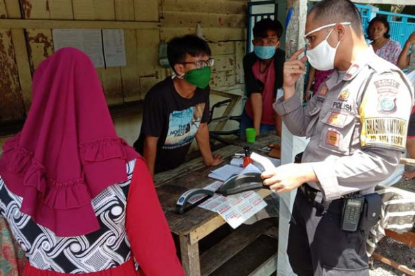 10 Rumah Aman Bersama Aparat Kepolisian Gencarkan Pencegahan Corona