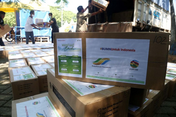 PTPN XII Pasok Teh Rolas ke Rumah Sakit Rujukan COVID-19