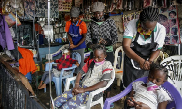 Makna di Balik Tren Rambut Virus Corona ala Orang Afrika