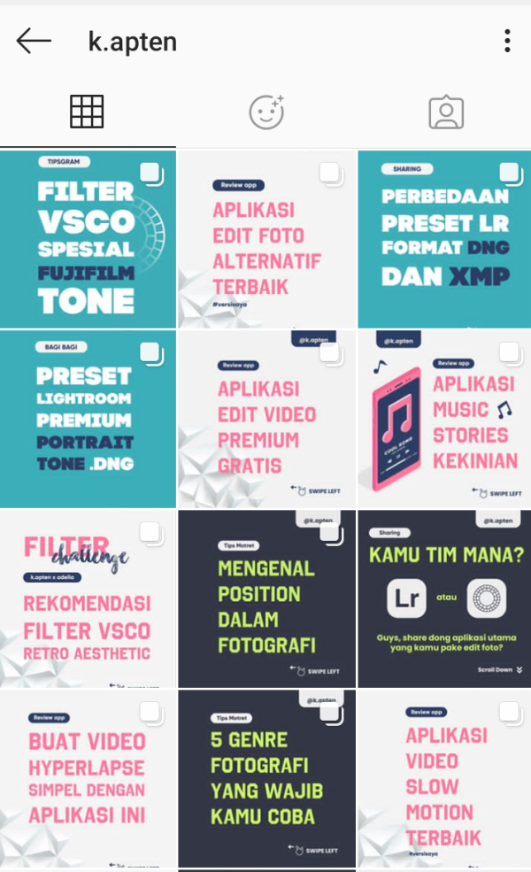 Rekomendasi Akun Instagram untuk Belajar Edit Foto