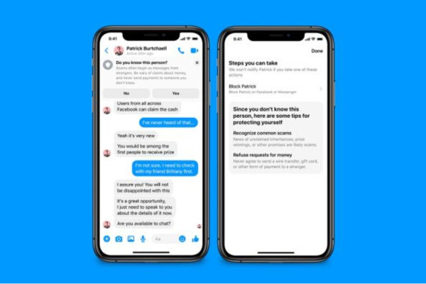 Facebook Messenger Perangi Penipuan dengan Peringatan Pop-up