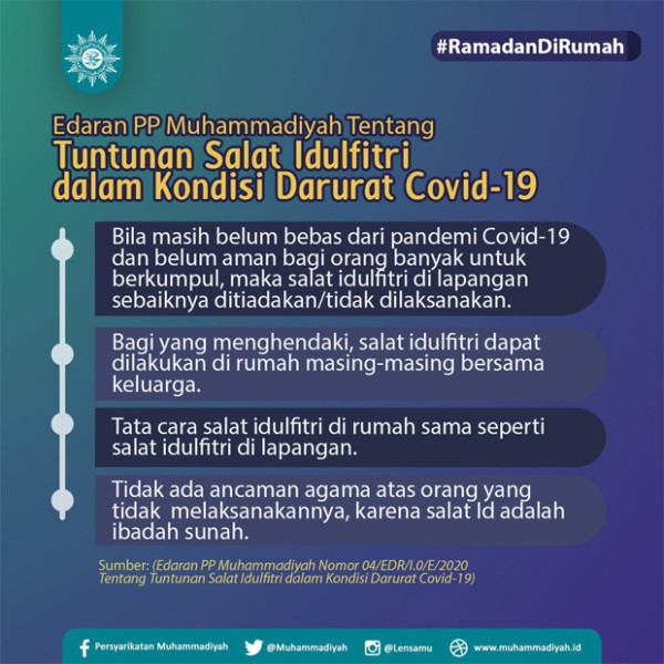 Idul Fitri Serentak Ahad 24 Mei, Haedar: Salat Id Nggak Usah Dipaksakan
