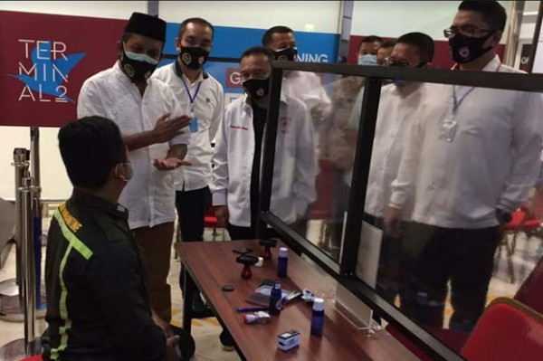 Sidak Soetta, Satgas Corona DPR Minta Protokol Kesehatan Konsisten Diterapkan