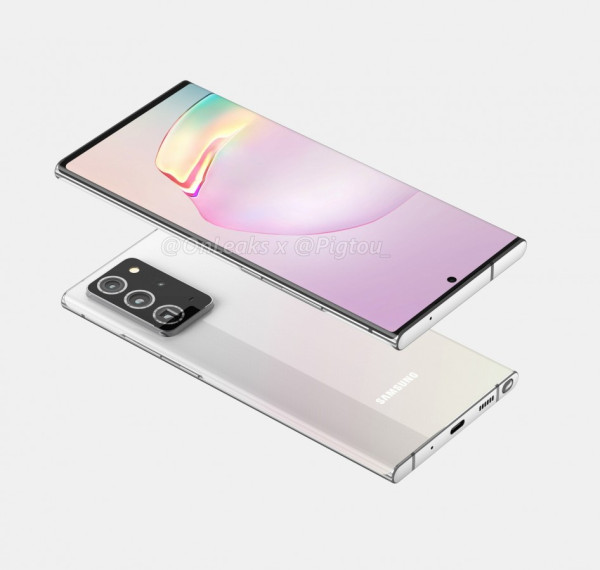 Render Pertama Samsung Galaxy Note20 Plus Muncul ke Permukaan