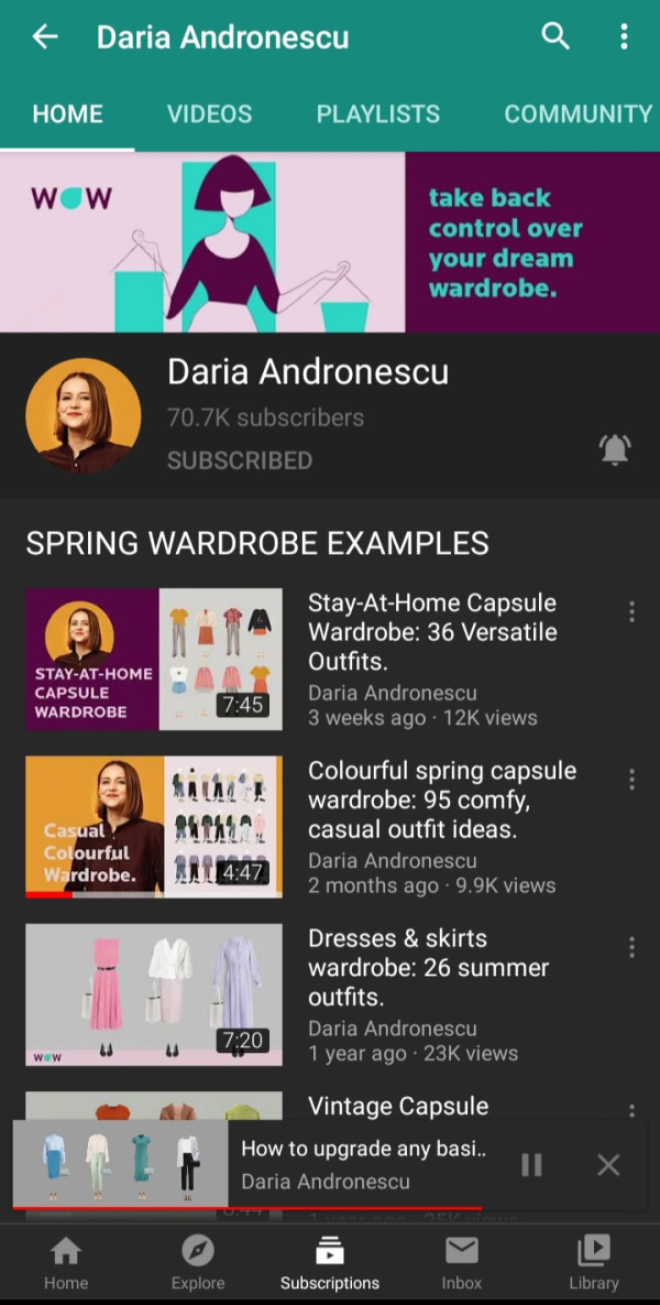 Pusing Pilih Baju? Yuk, Belajar Capsule Wardrobe dari Daria Andronescu
