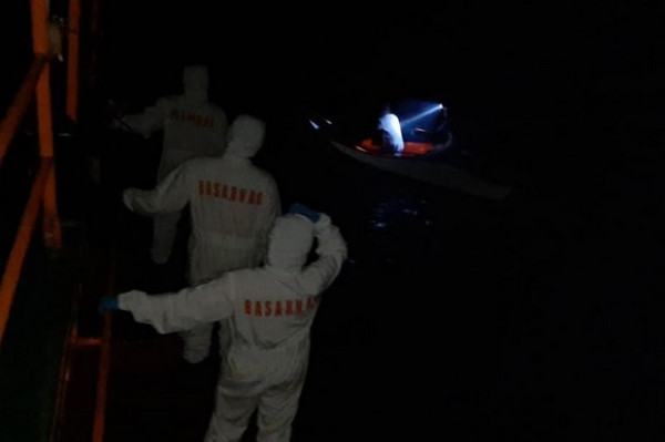 KM Nadine 01 Ditemukan Basarnas Manado di Laut Maluku Utara