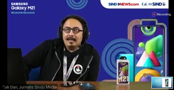 Ngonten dari Rumah, Hanya dengan Samsung Galaxy M21
