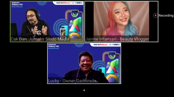Ngonten dari Rumah, Hanya dengan Samsung Galaxy M21