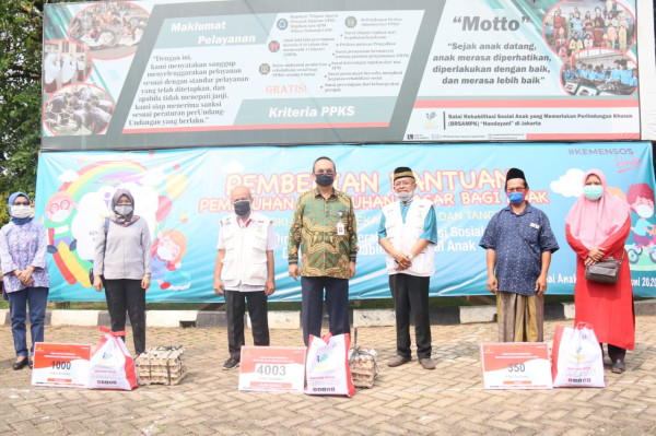 Jaga Imunitas Anak, Dirjen Rehsos Minta Panti dan LKSA Ikuti Protokol Kesehatan